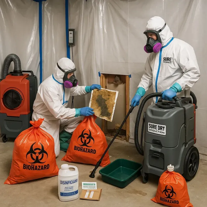 Contaminated Water Handling Protocols process in Vinton, LA