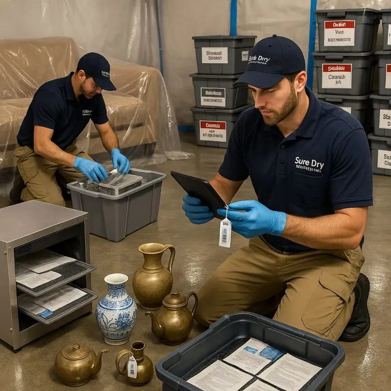 Content Protection and Restoration process in Vinton, LA