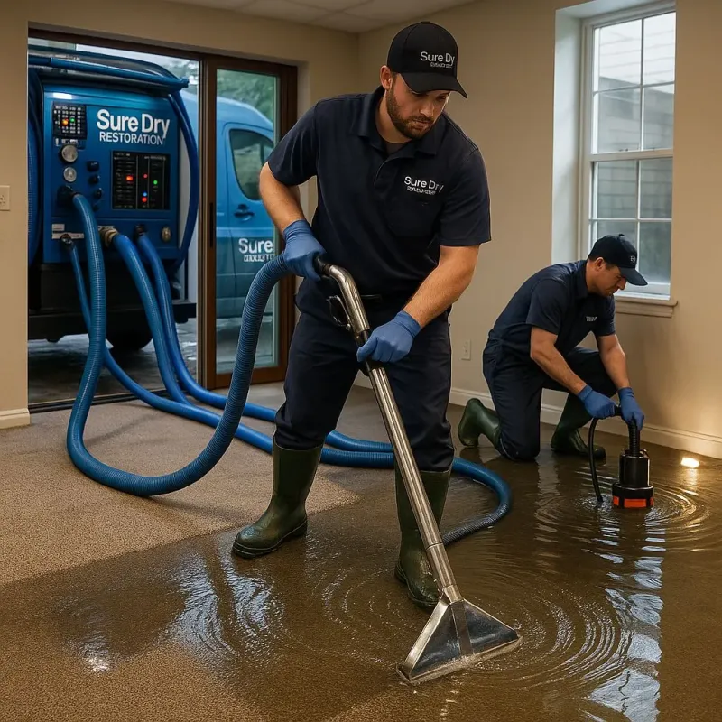 Water Extraction and Removal process in Vinton, LA